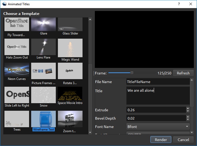 openshot video editor censor audio