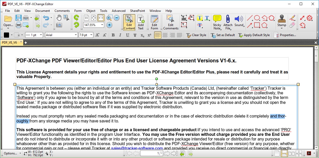 pdf xchange editor version 7 license key
