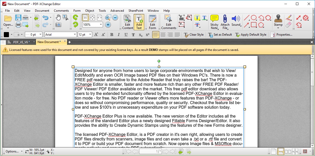 PDF-XChange Editor Plus/Pro 10.0.1.371.0 for windows download