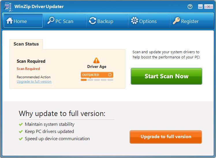 winzip driver updater free download
