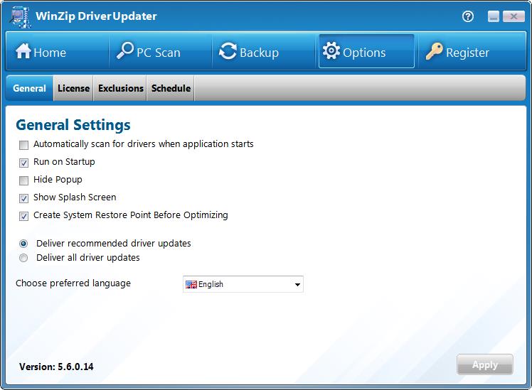 WinZip Driver Updater 5.42.2.10 download the new for apple