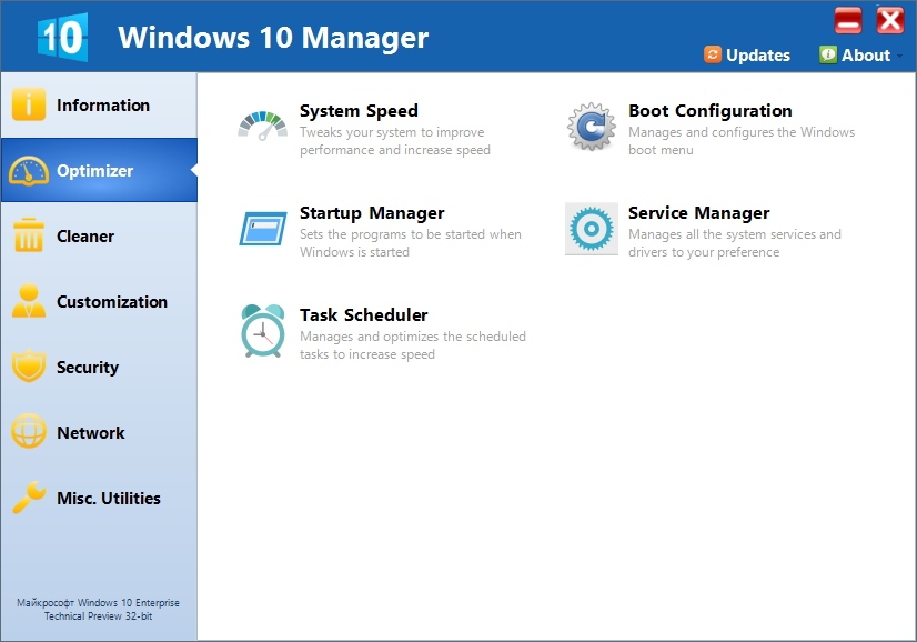 Windows 10 Manager 3.8.2 for apple instal free