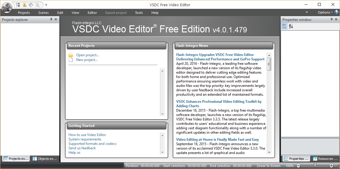 vsdc free video editor free download for windows 7