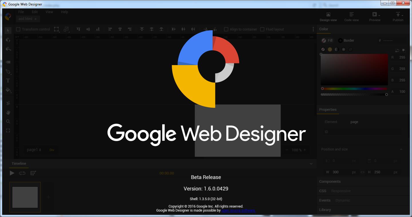 google web designer software download