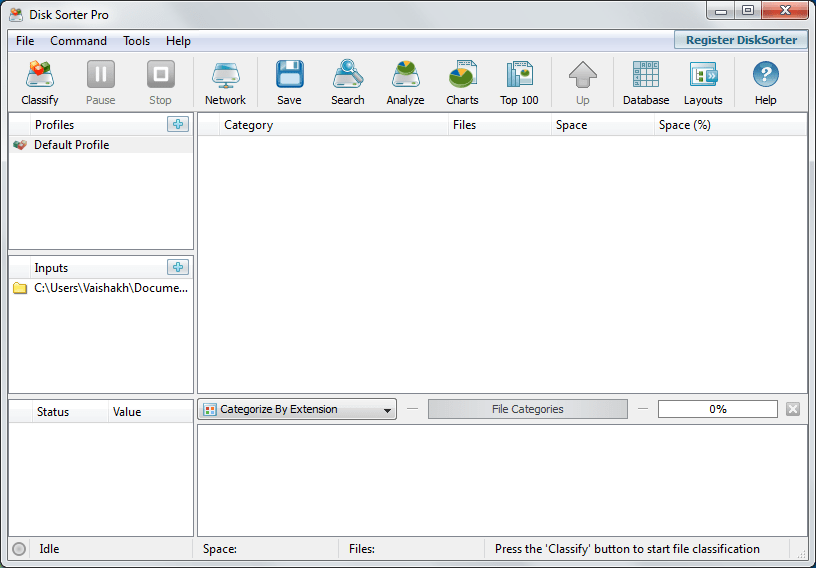 instaling Disk Sorter Ultimate 15.4.16