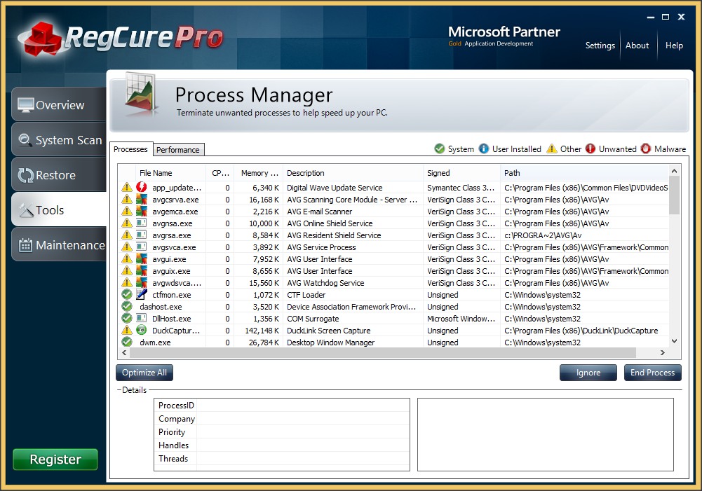 regcure pro download 2