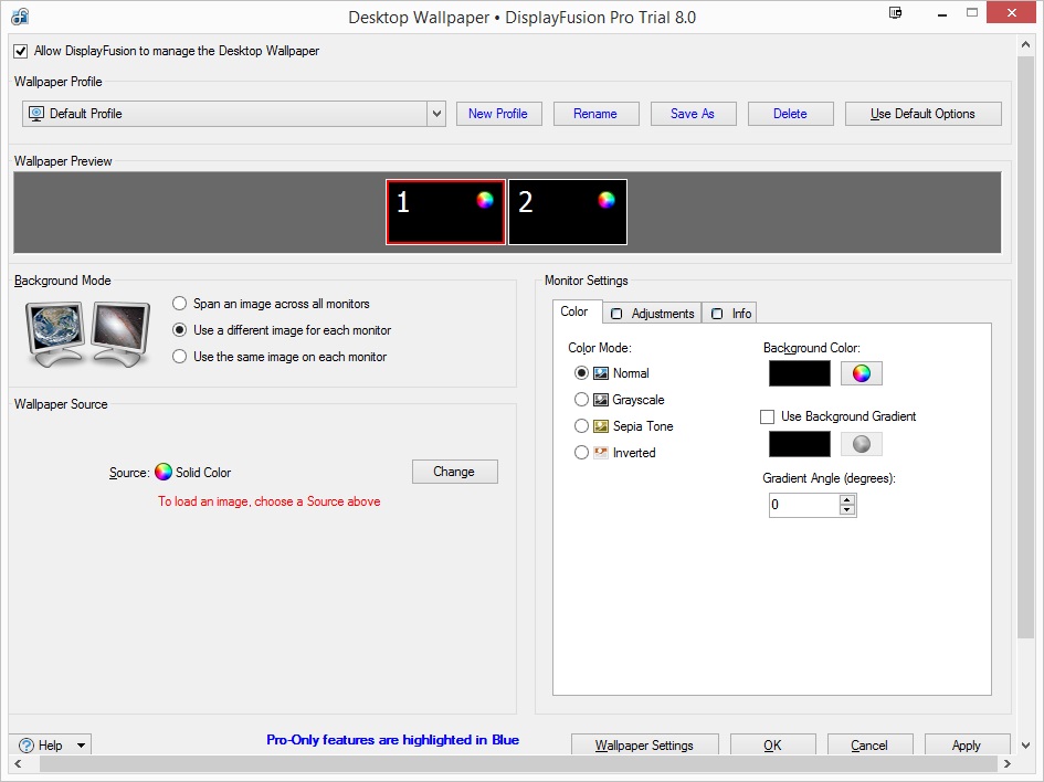DisplayFusion Pro 10.1.1 free downloads