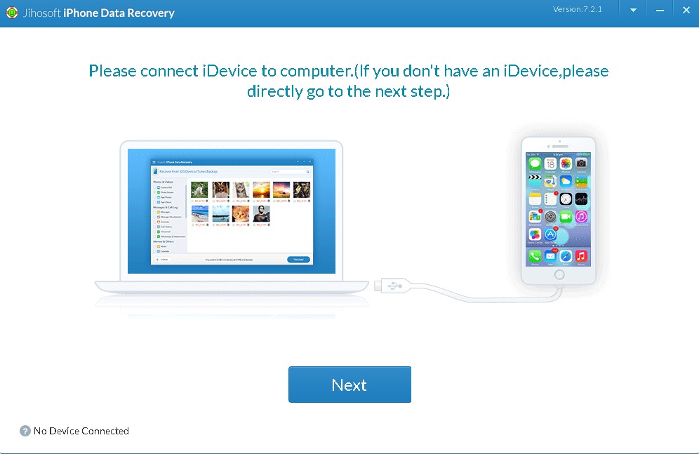 Download latest version and recovery. Full data iphone. Jihosoft file Recovery v8.30.10.