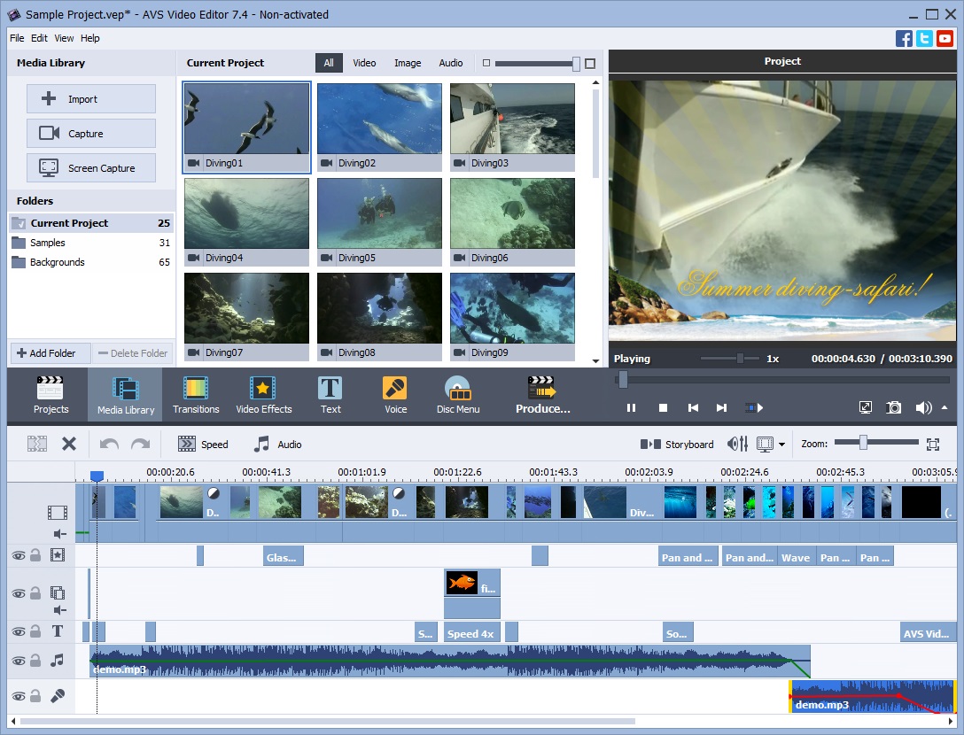 avs video editor video editing software