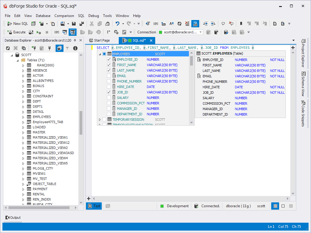 Dbforge for oracle что это