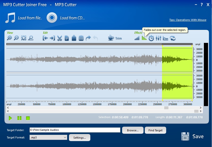 free mp3 cutter and joiner online