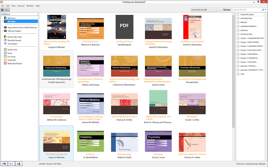 VitalSource Bookshelf latest version Get best Windows software