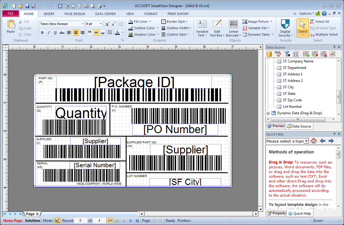 labelview barcode software