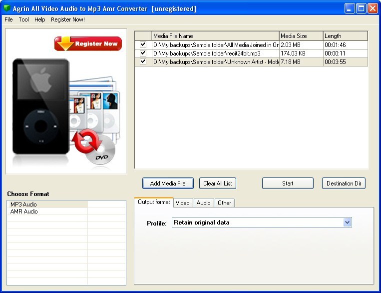 amr to mp3 converter