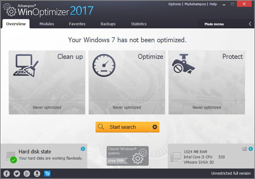 instal the new version for windows Ashampoo WinOptimizer 26.00.20