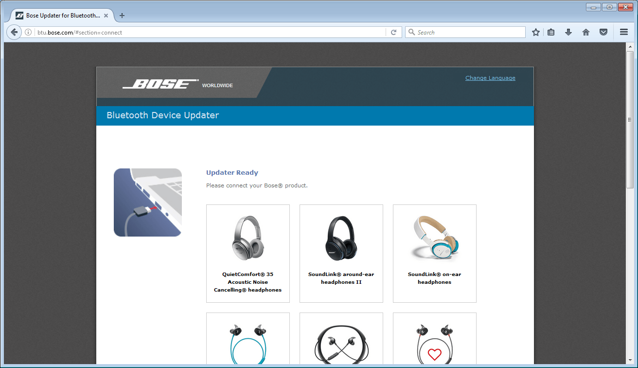 bose work configuration software download