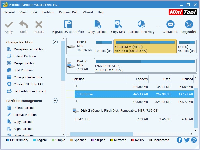 mini tools partition wizard 7 free download