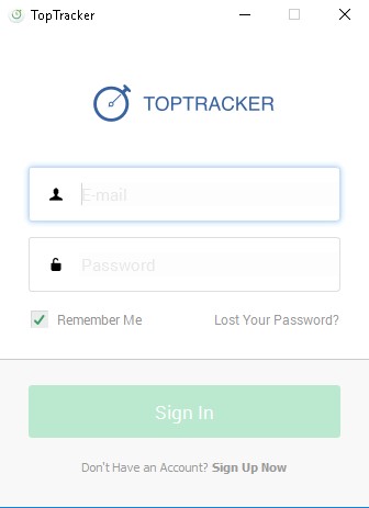 toptracker app offline