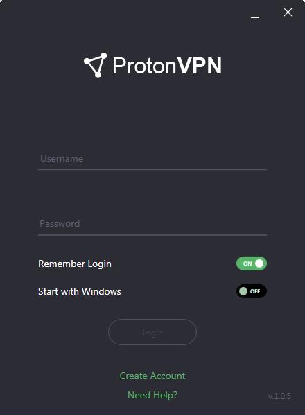 protonvpn windows 10