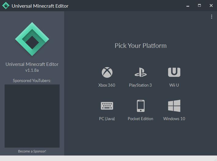 universal minecraft editor for mac