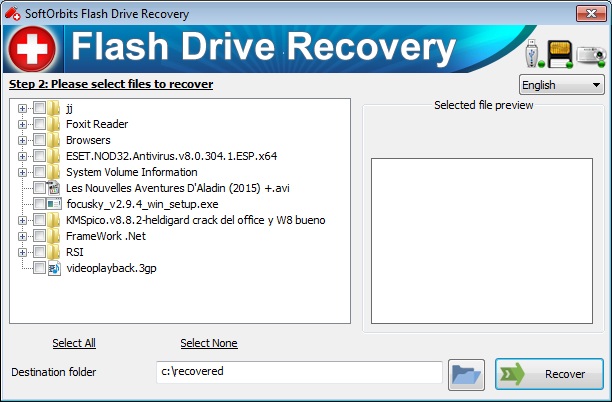 free usb flash recovery