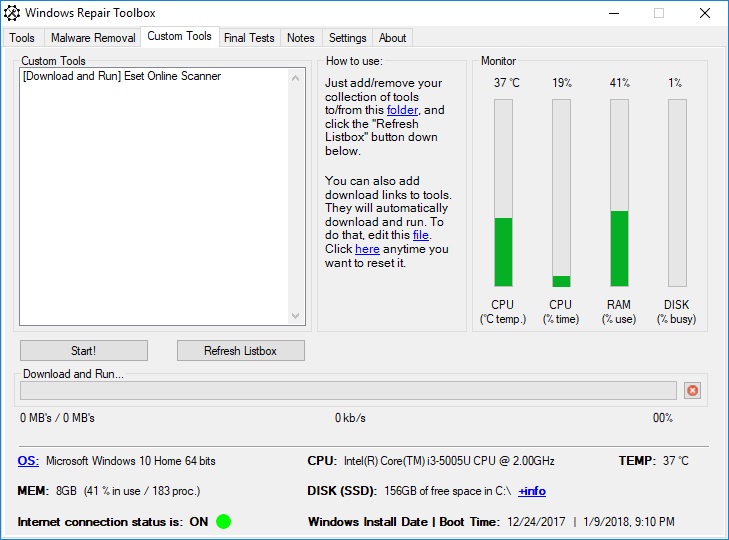 free instals Windows Repair Toolbox 3.0.3.7