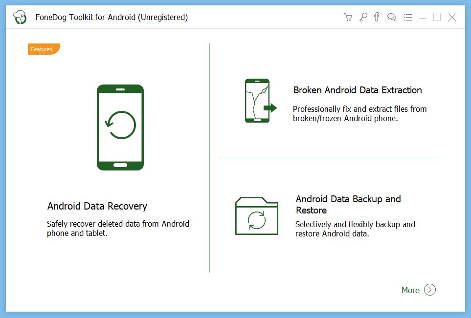 download FoneDog Data Recovery 1.3.8