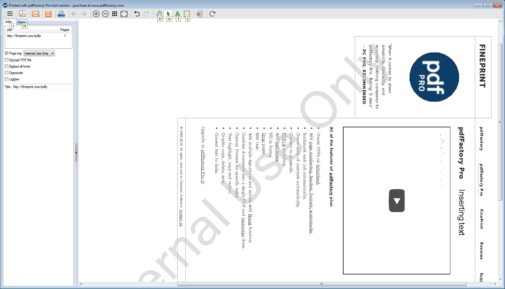 pdffactory pro windows 10