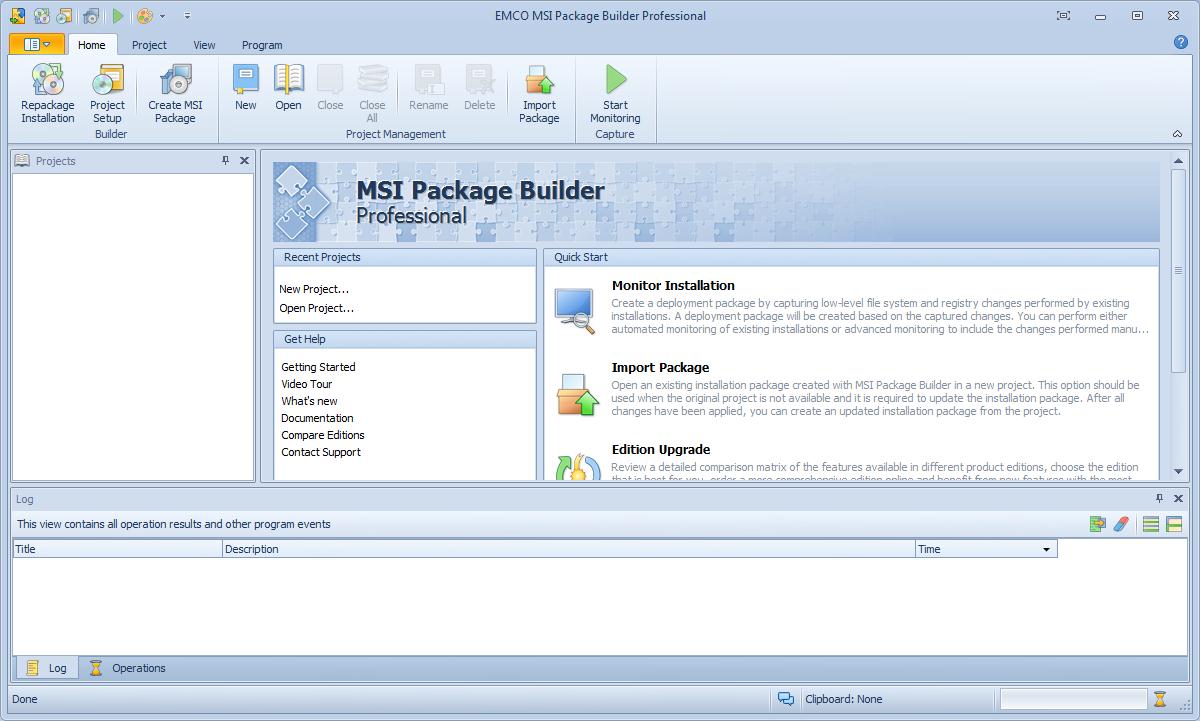 Как пользоваться emco msi package builder