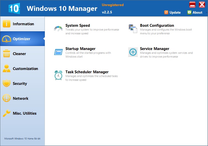 Windows 10 Manager 3.8.6 download the last version for ipod