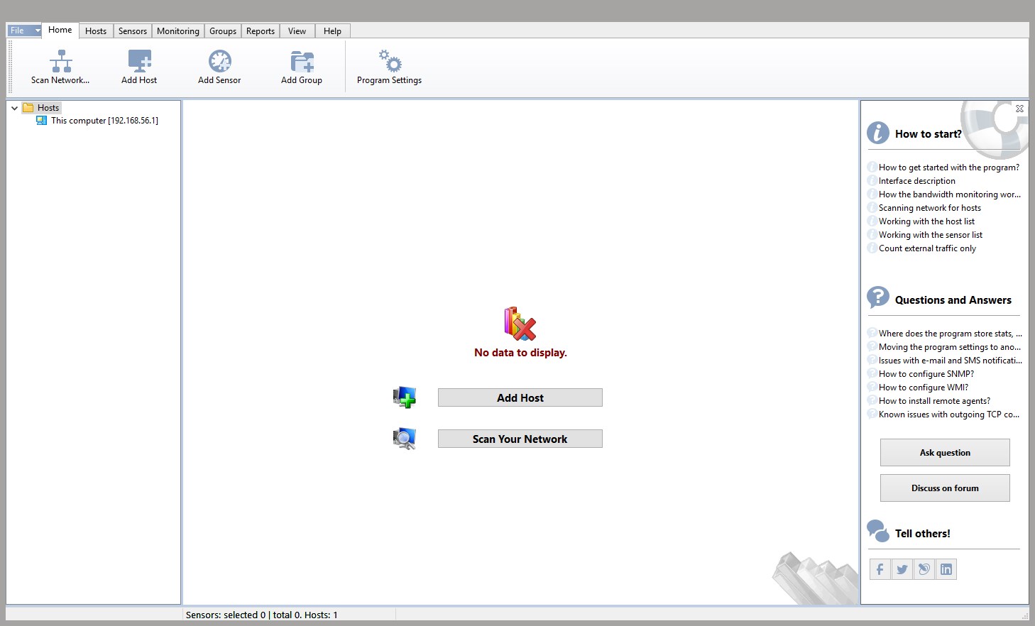 home network bandwidth monitoring software