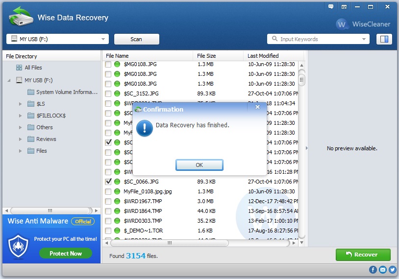 wise data recovery free