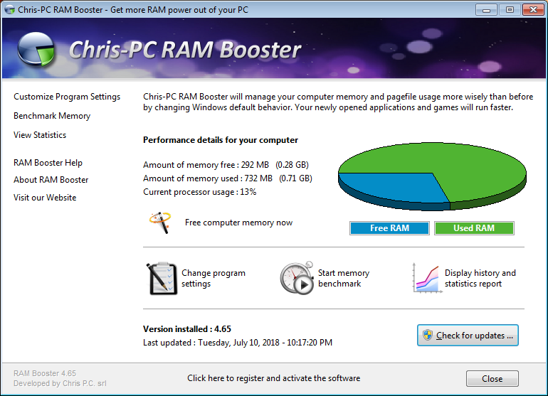 instal the new version for ipod Chris-PC RAM Booster 7.06.14