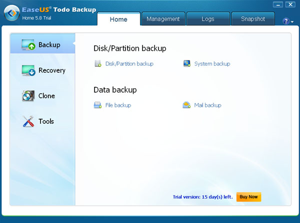 need to download easeus todo backup 10.0 home