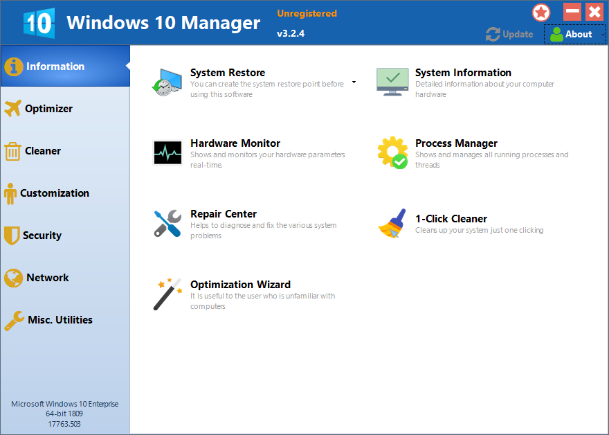 Windows 10 Manager 3.8.3 for apple instal