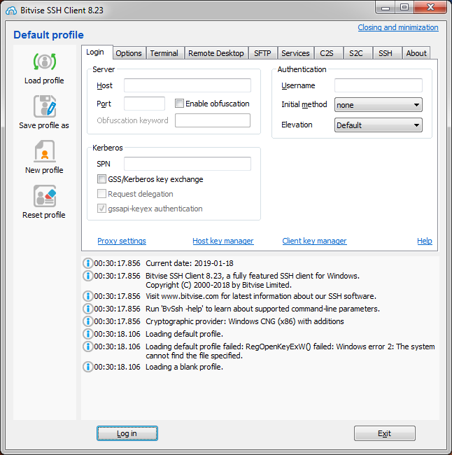 Bitvise SSH Client latest version - Get best Windows software