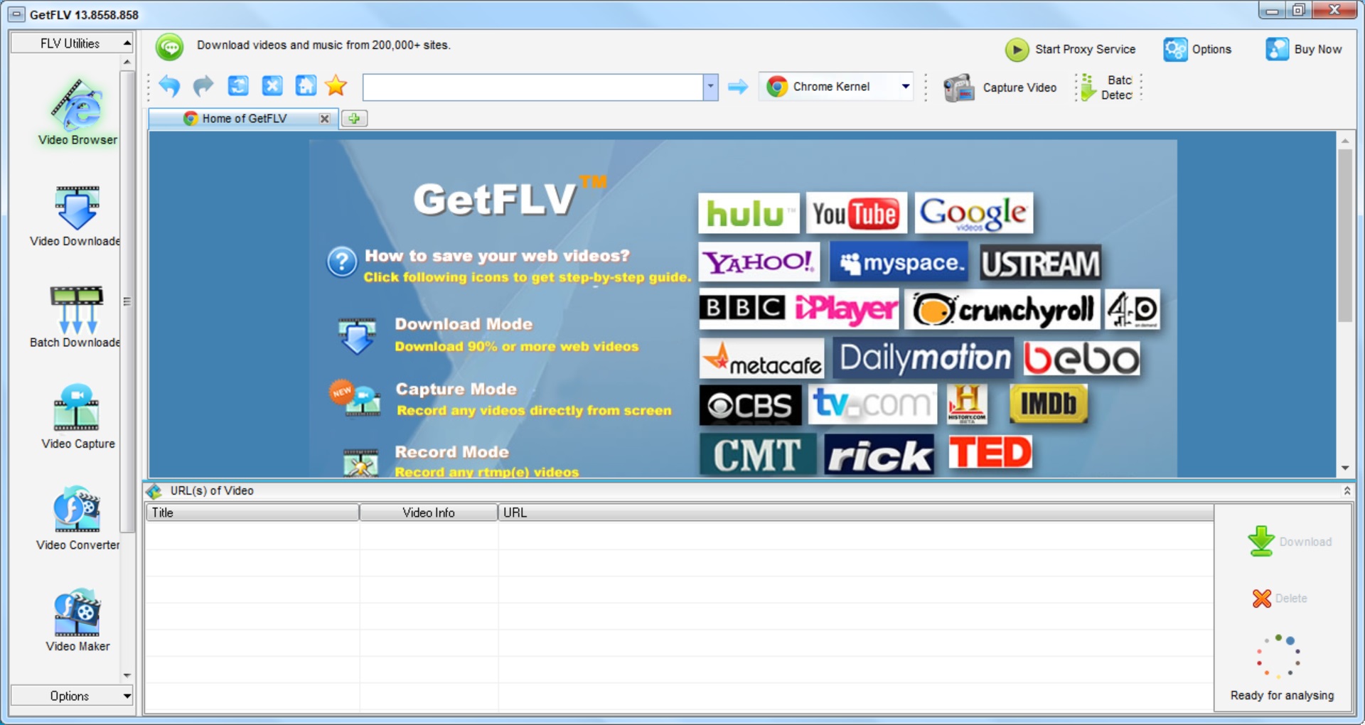 GetFLV Pro 30.2307.13.0 instal the last version for mac