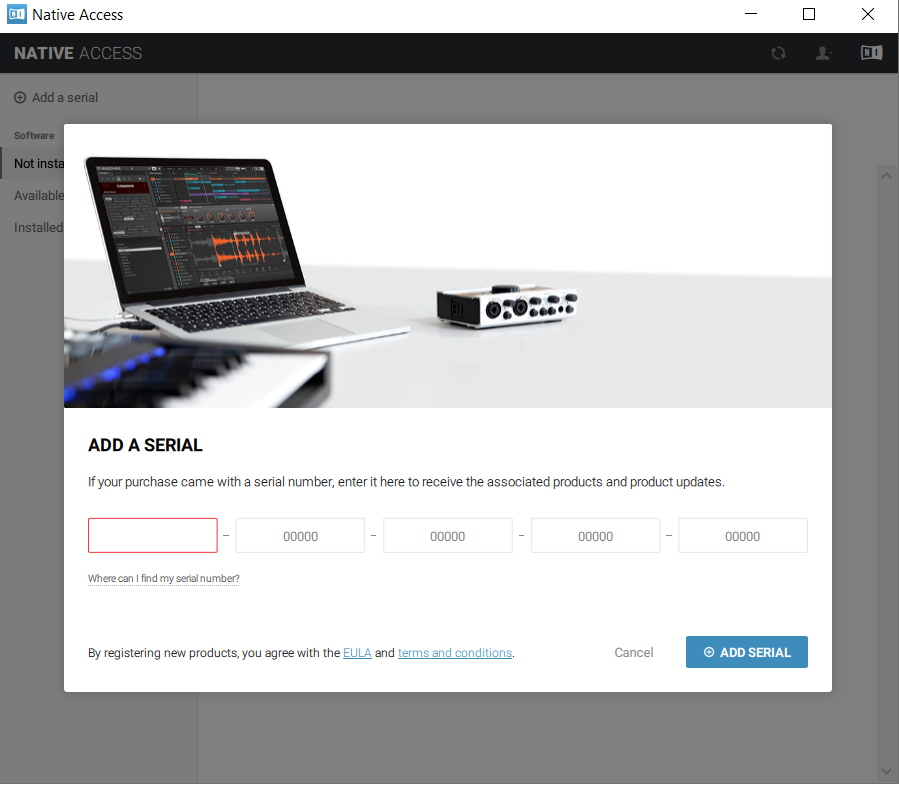 native instruments access