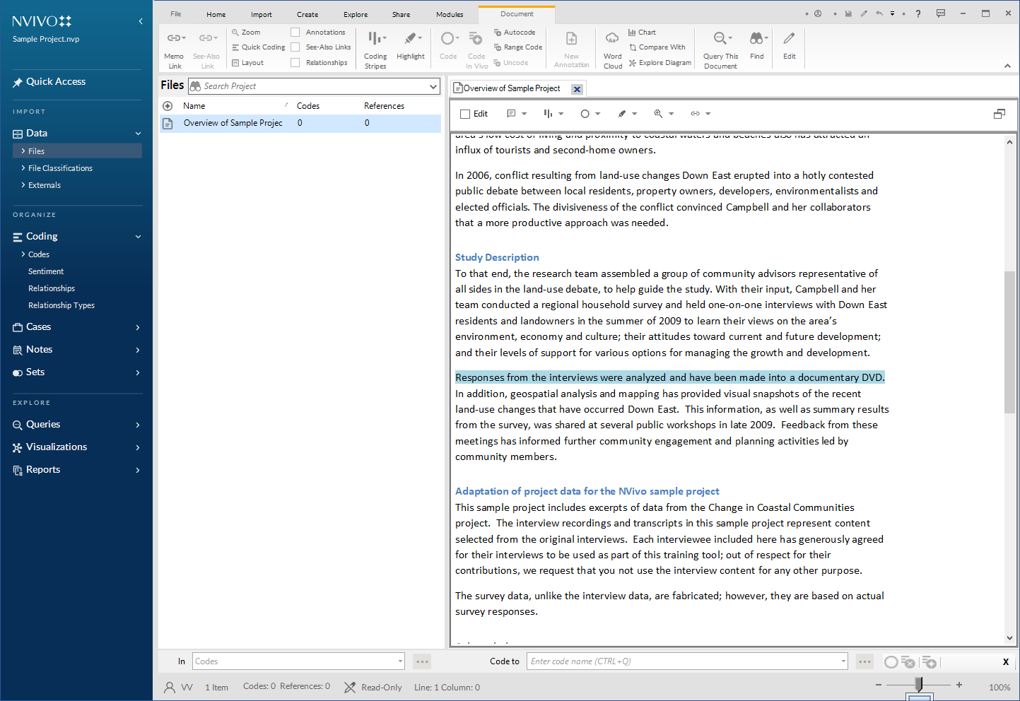 QSR NVivo download for free GetWinPCSoft