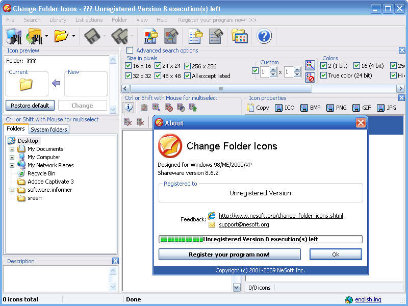 desktop folder icon maker