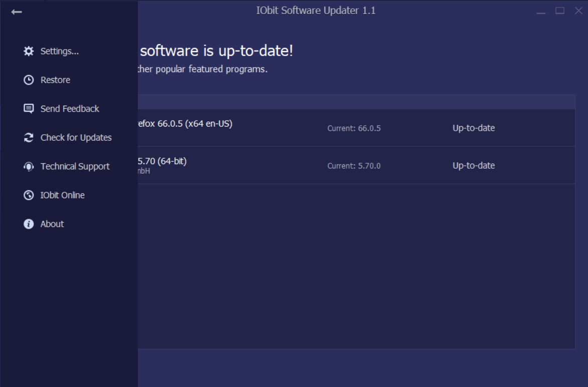 IObit Software Updater Pro 6.2.0.11 download the new