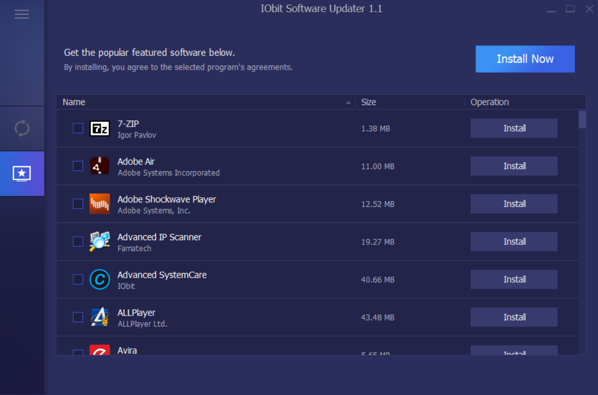 download the new version for windows IObit Software Updater Pro 6.2.0.11