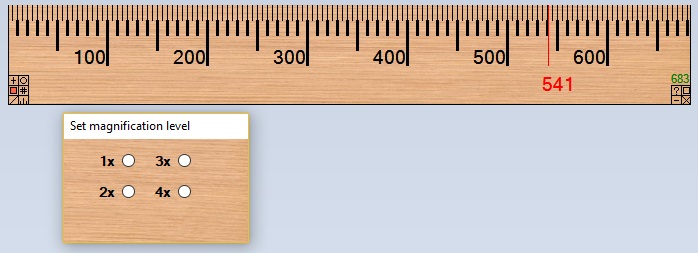ruler tool windows