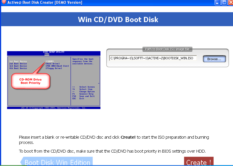 boot disk creator