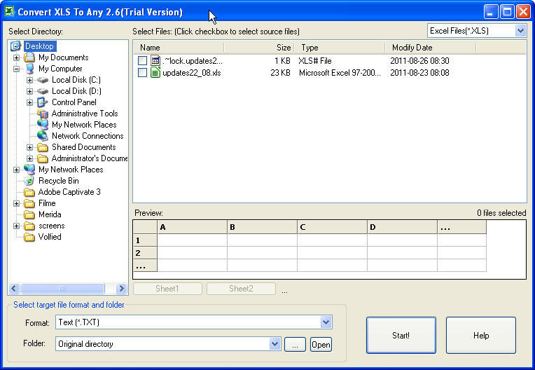 spreadsheet converter pro demo