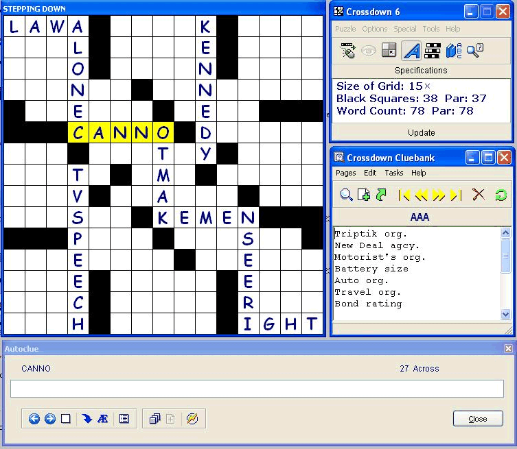 Кроссворд мосты. Crossword & Puzzle games for Windows. Crossword maker.