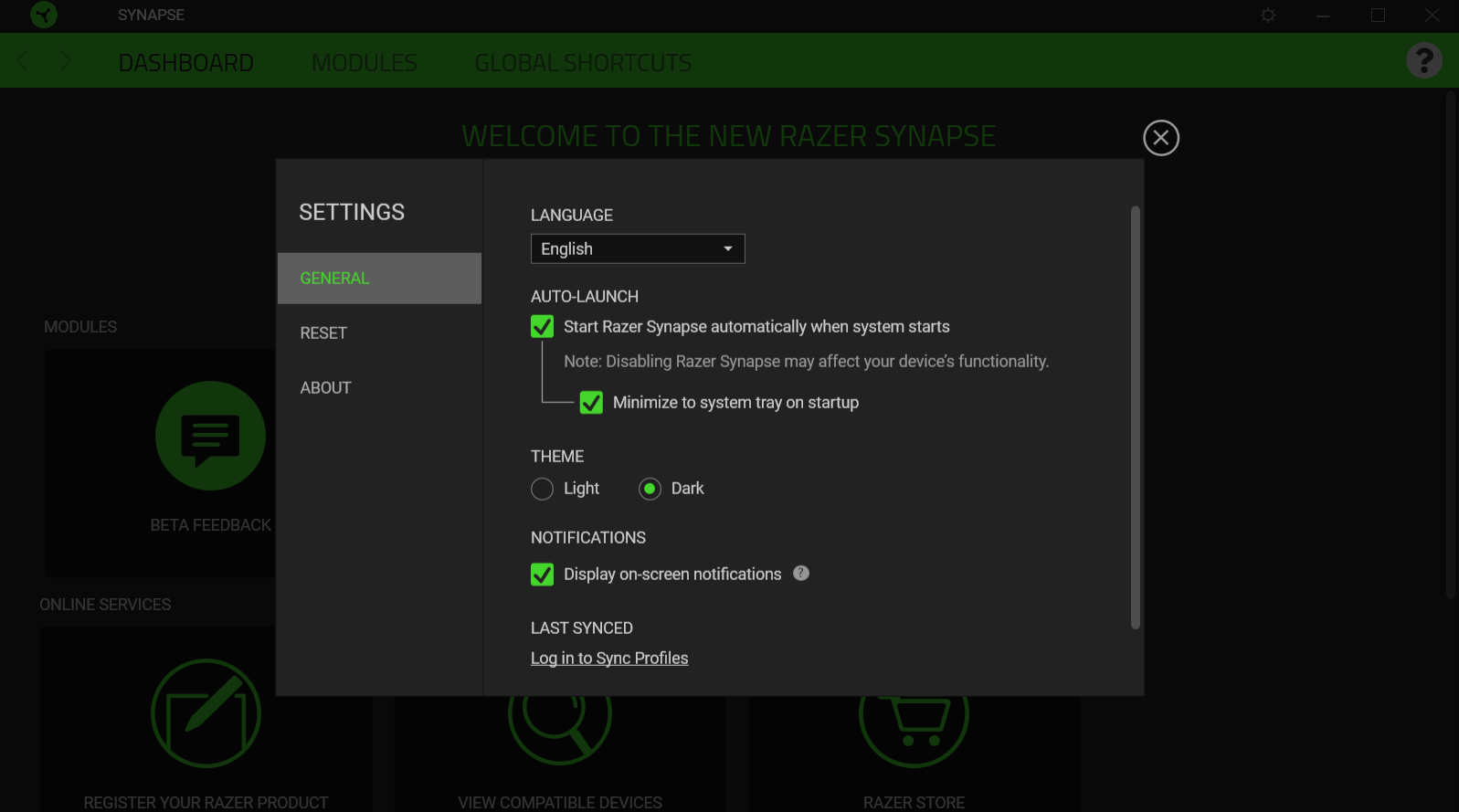 Razer Synapse 3.20230731 / 2.21.24.41 download the new for android