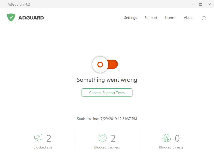 can you download torrent with adguard activ on pc