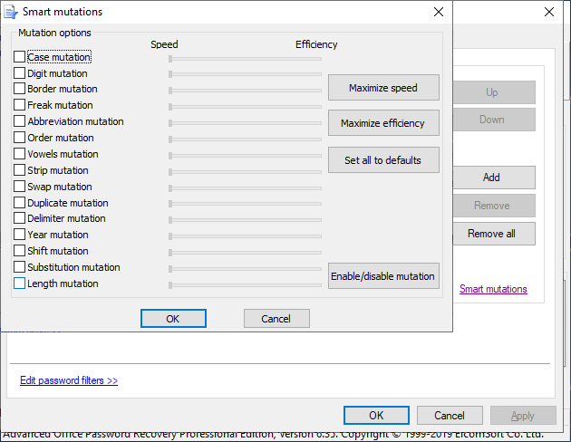 advanced zip password recovery serial