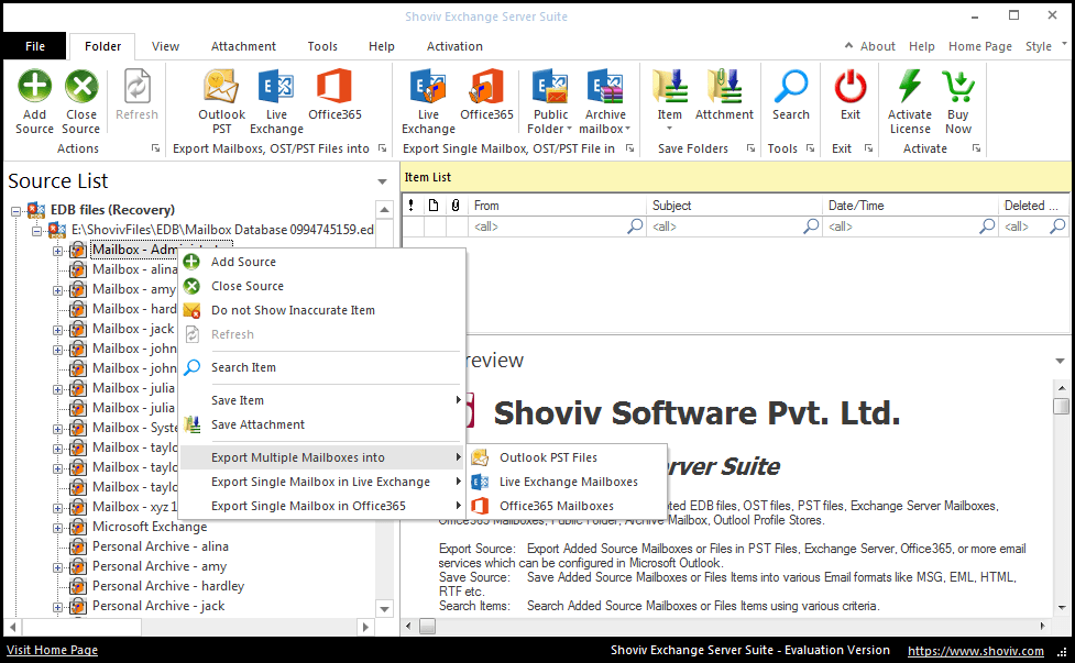 Exit tools. Microsoft Exchange folders. G:\EXCHANGEFOLDER\для Карэна\Разное. Server Suite Orbus software. Public folder database Exchange 2010.